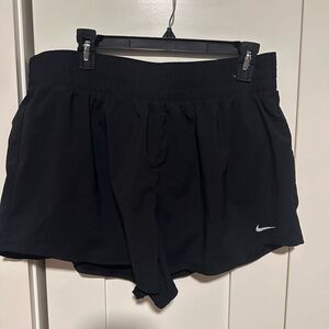 Nike Women's Black Athletic Shorts